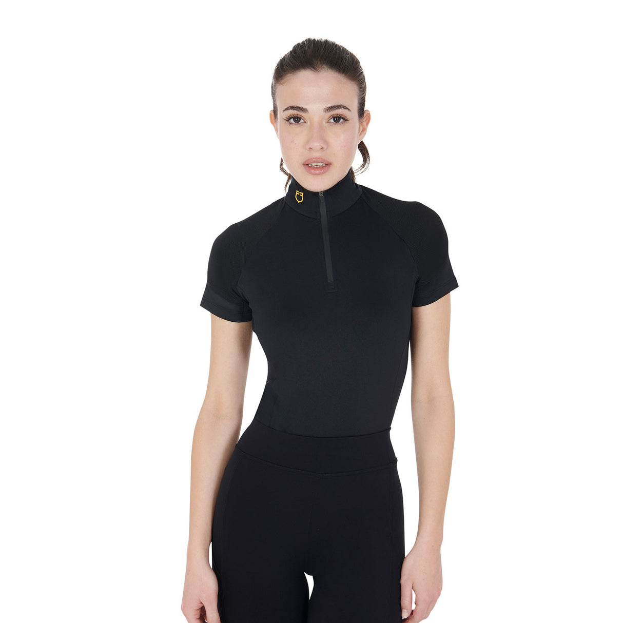 Base layer donna slim fit mezza manica Equestro