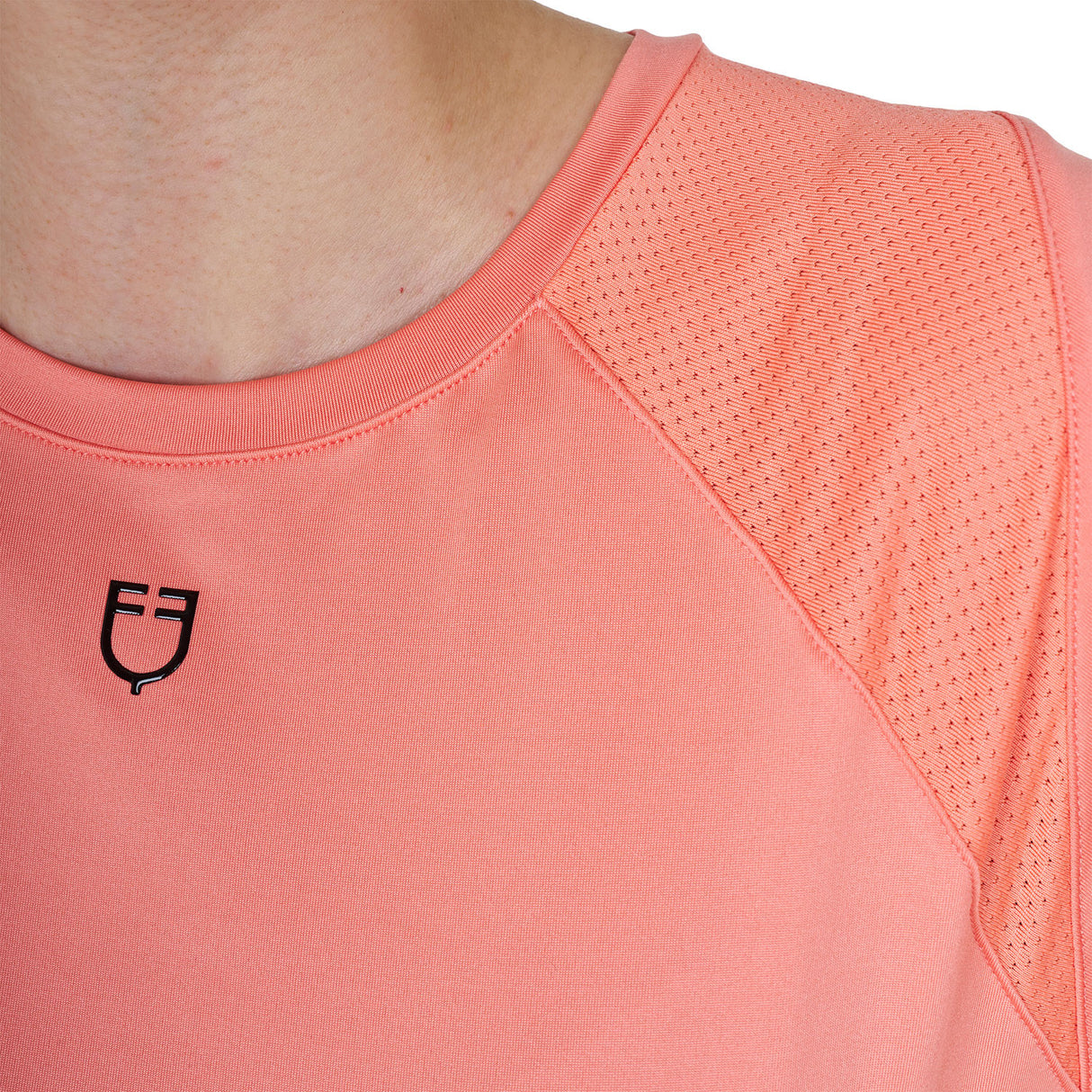 T-shirt tecnica donna slim fit da allenamento Equestro