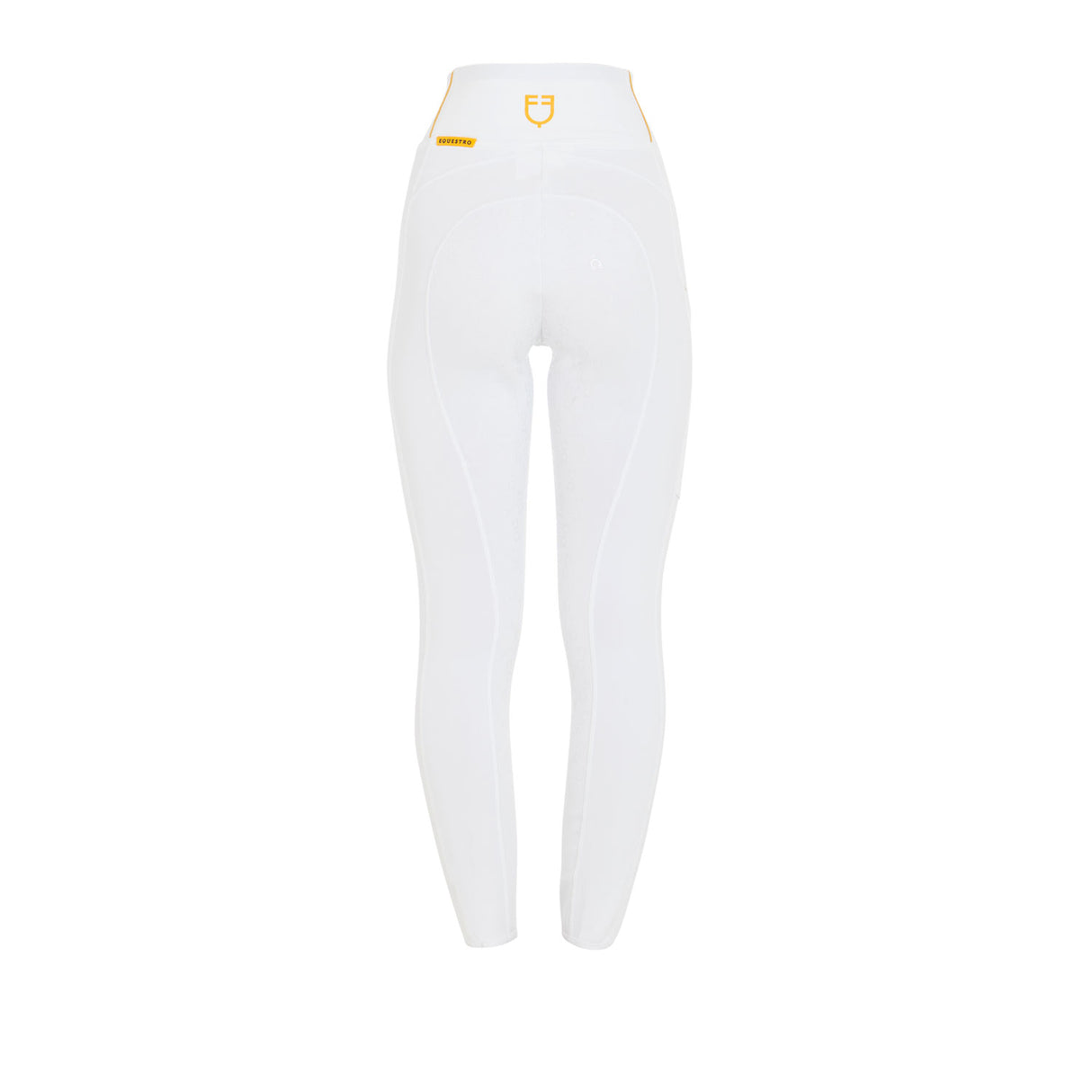 Leggings donna slip fit full Grip Equestro bianco