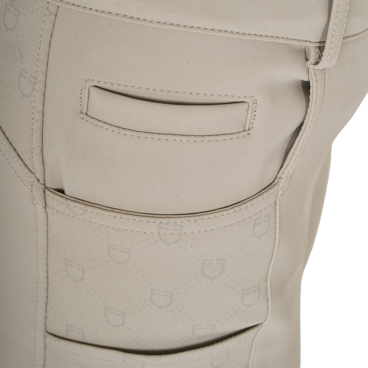 Pantaloni donna a vita alta monogram Equestro
