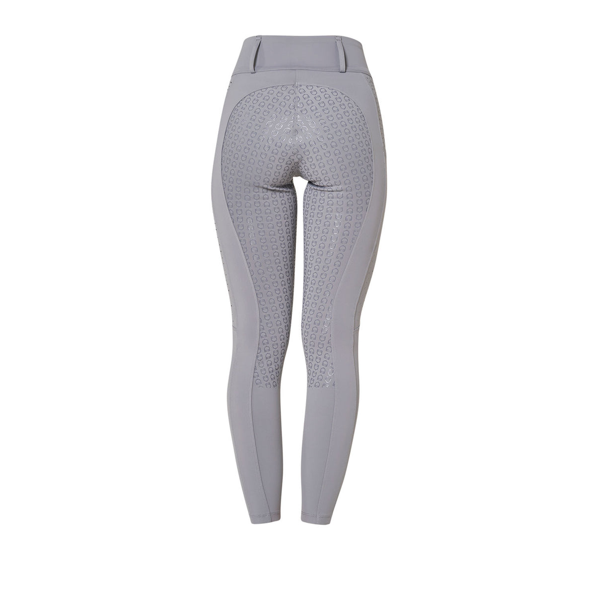 Leggings donna vita alta con passanti e strass Equestro