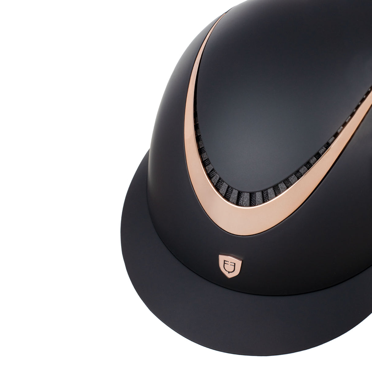 Cap modello Galaxy con frame lucido e visiera larga Equestro