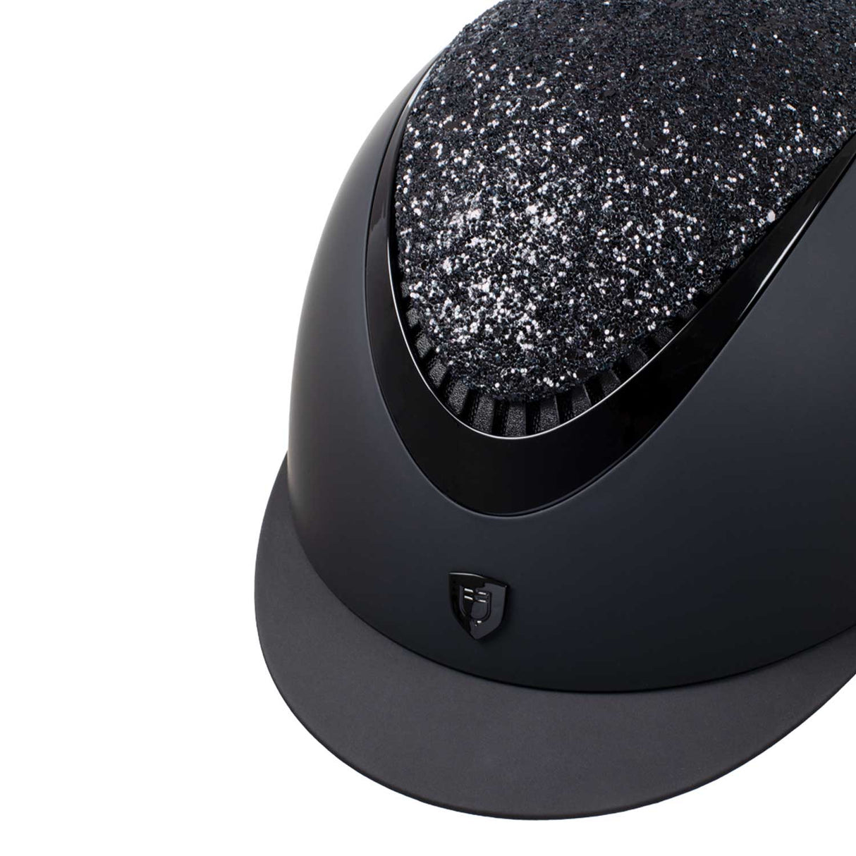 Cap visiera stretta modello Galaxy con brillantini Equestro