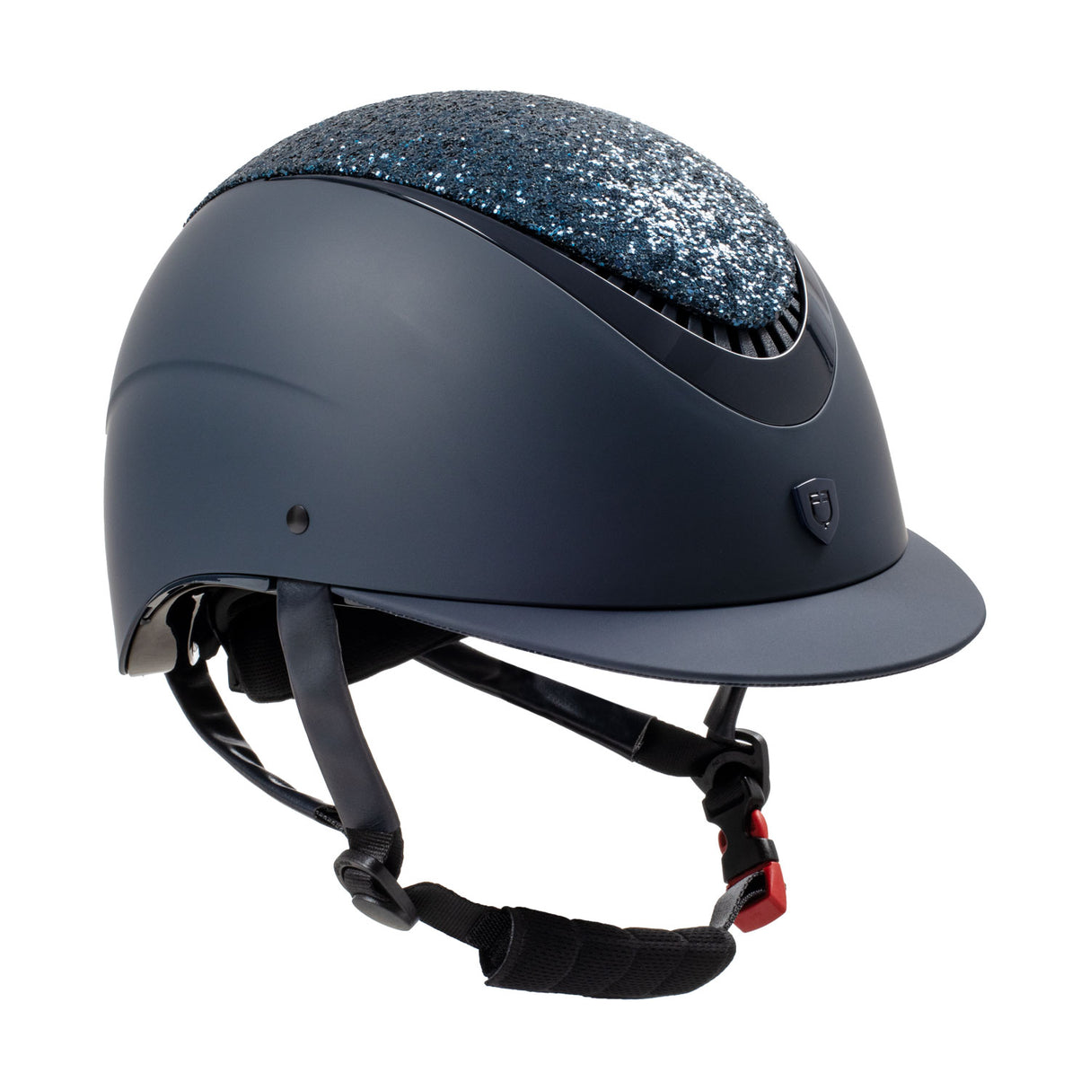 Cap visiera stretta modello Galaxy con brillantini Equestro