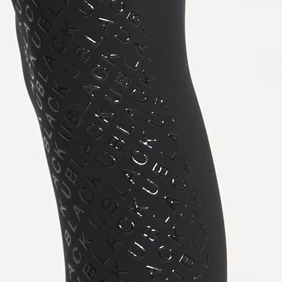 Leggings donna grip al ginocchio EMERALD Ublack nero