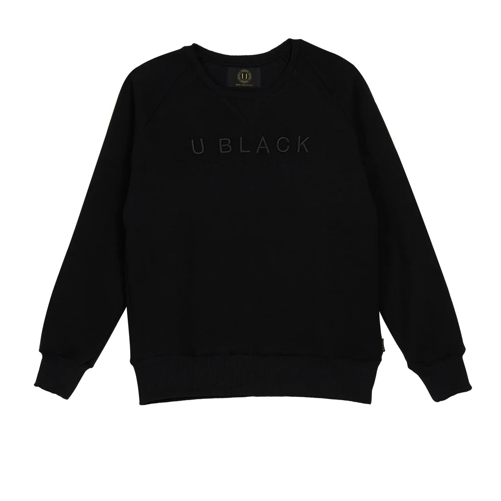 Felpa girocollo donna KORAL Ublack