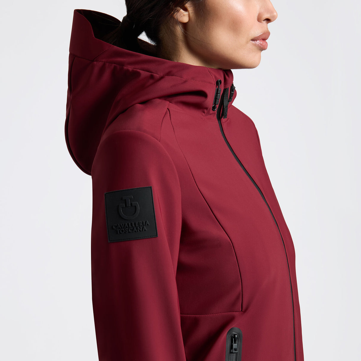 Giacca Softshell Termica da Donna Cavalleria Toscana con Cappuccio