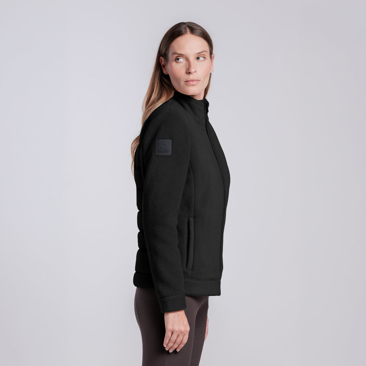 GIACCA IN PIUMA D'ANATRA CON ZIP DA DONNA Cavalleria Toscana