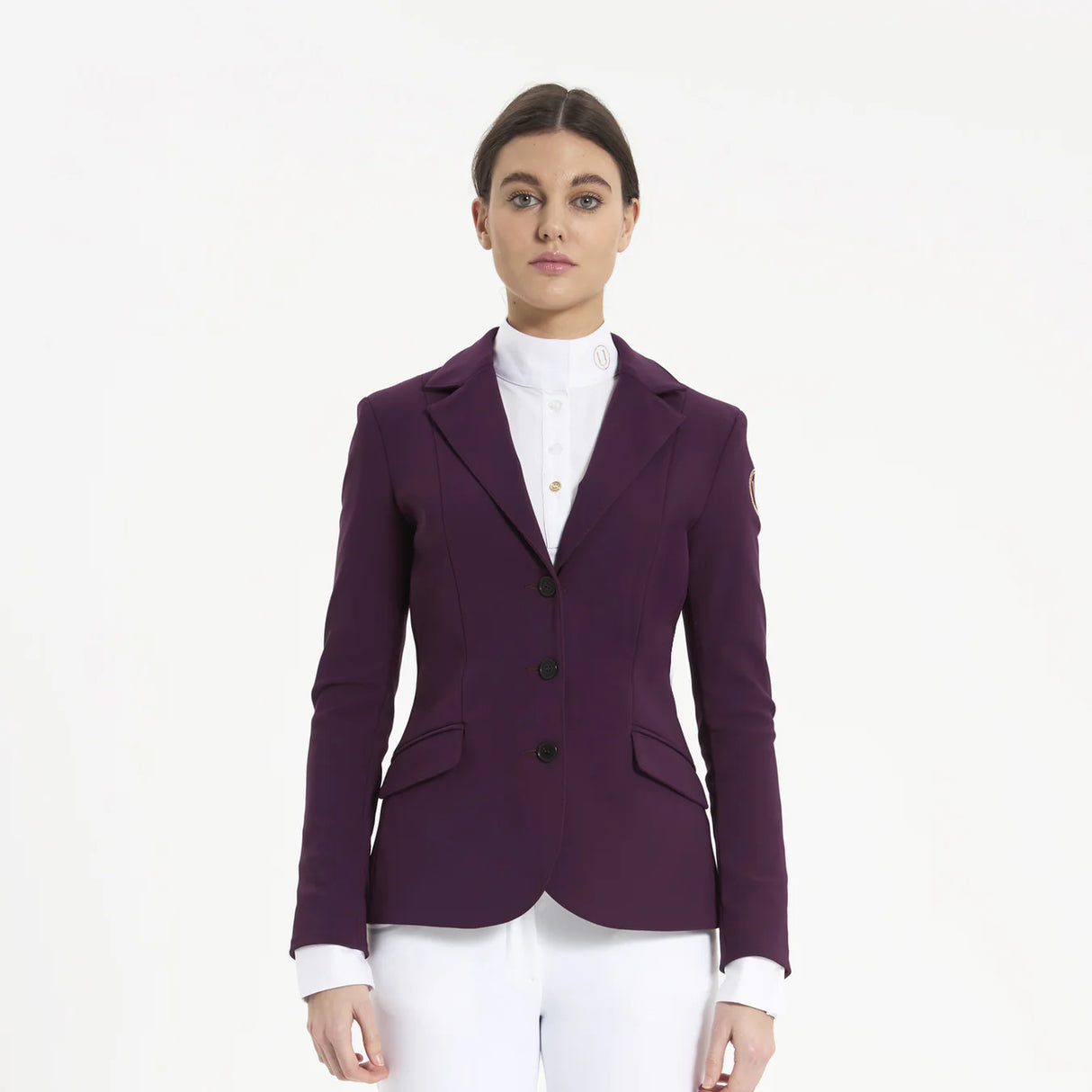 PEARL / Giacca competizione donna burgundy UBLACK