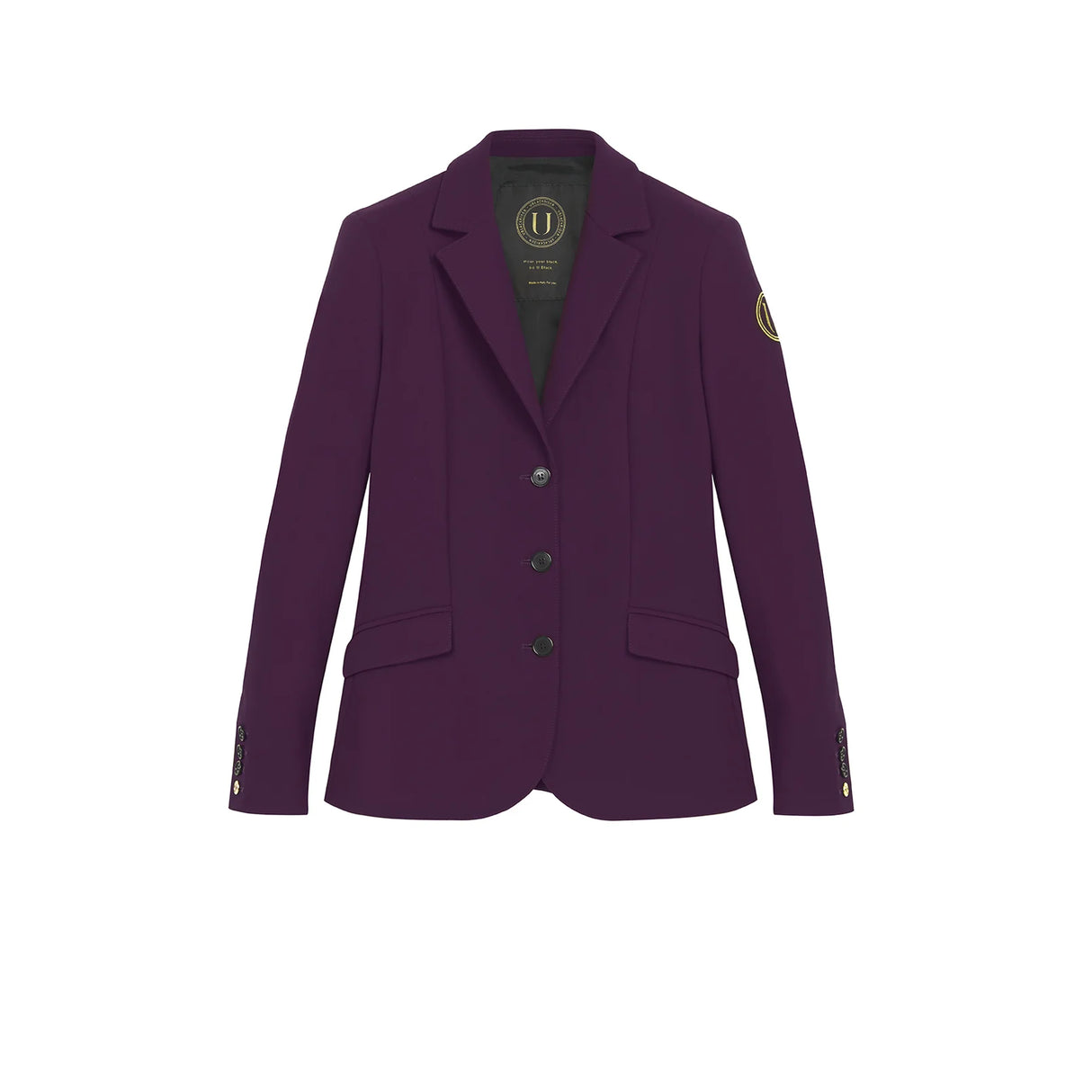 PEARL / Giacca competizione donna burgundy UBLACK