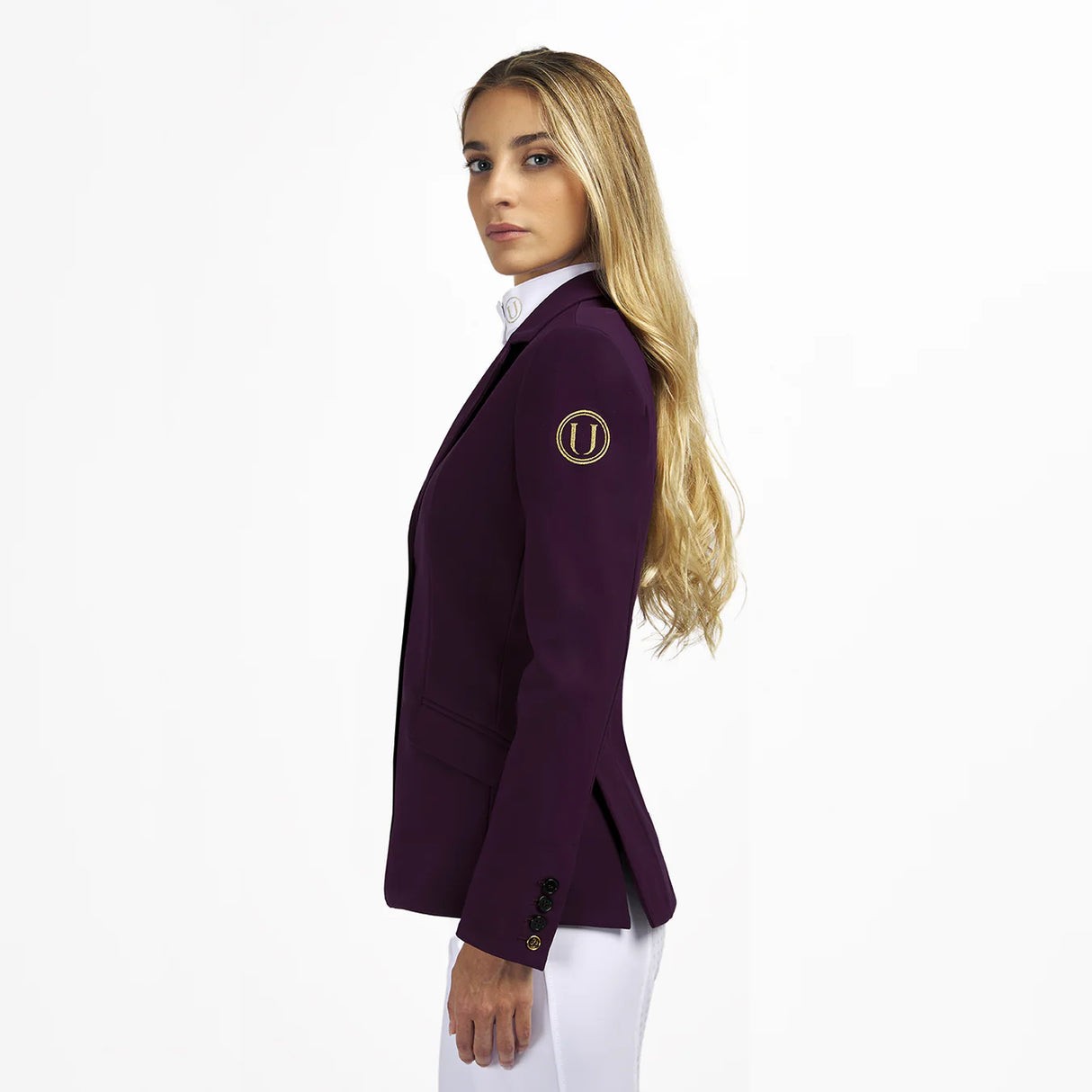 PEARL / Giacca competizione donna burgundy UBLACK