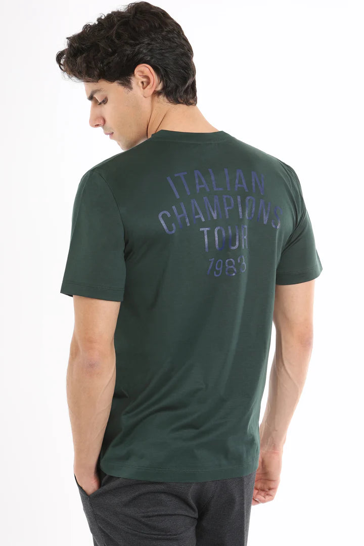 T-shirt stampata Verde - Collezione Pompei ITC
