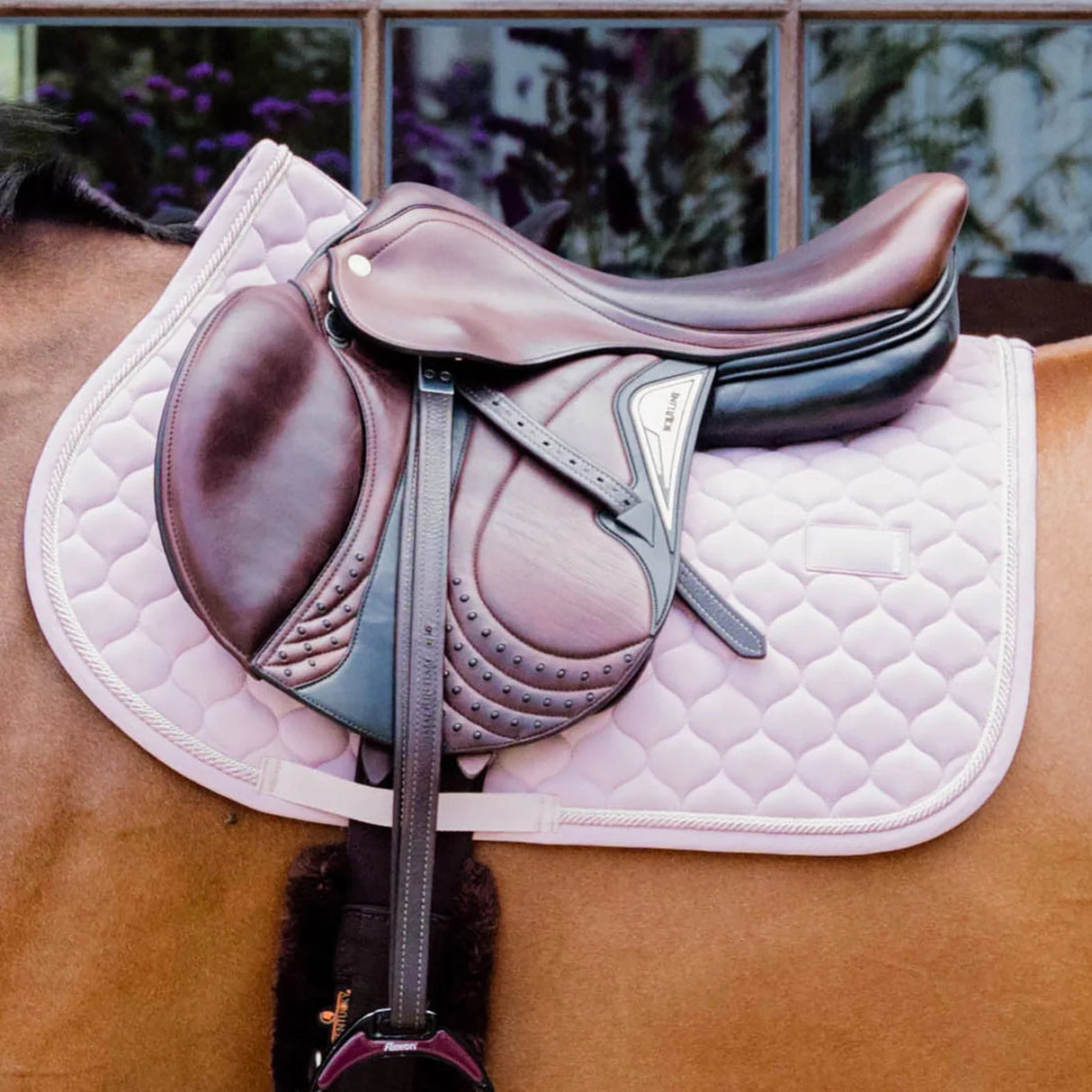 Sottosella Onion Quilt Rubber Logo Jumping Kentucky Light rosa