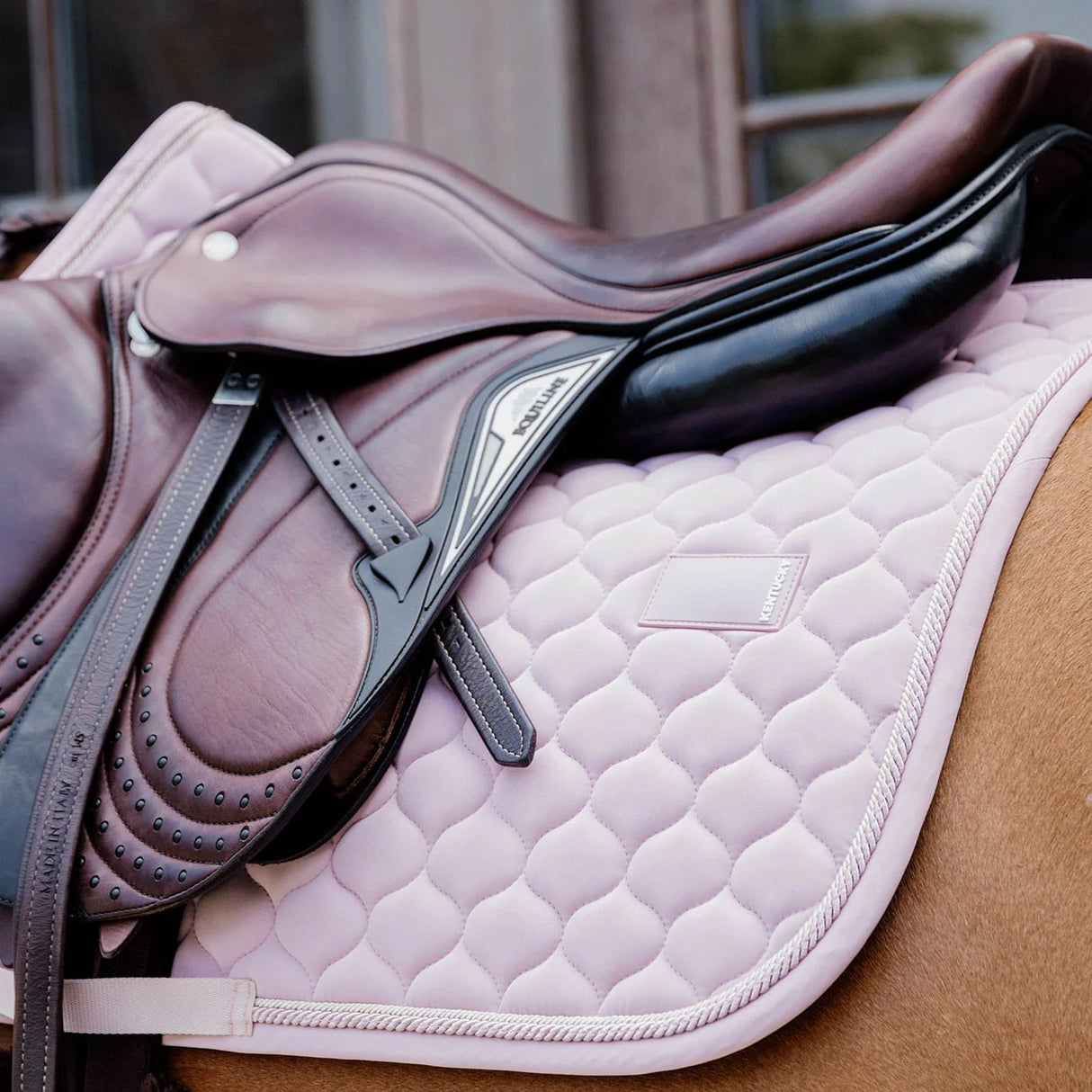 Sottosella Onion Quilt Rubber Logo Jumping Kentucky Light rosa