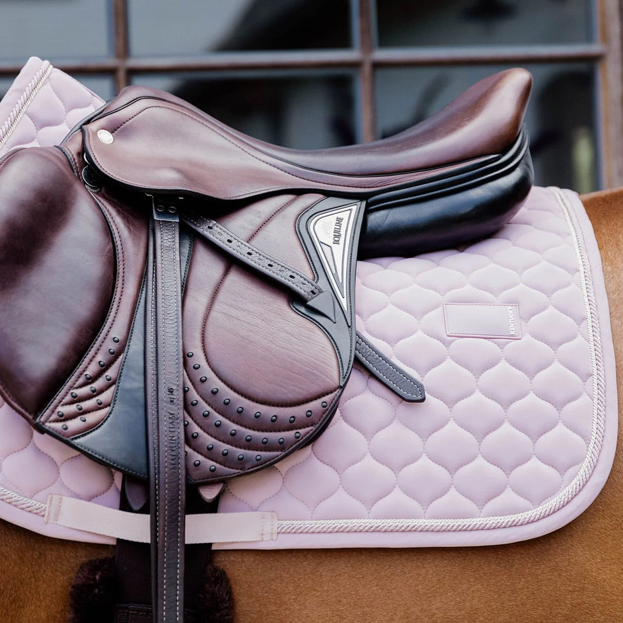 Sottosella Onion Quilt Rubber Logo Jumping Kentucky Light rosa