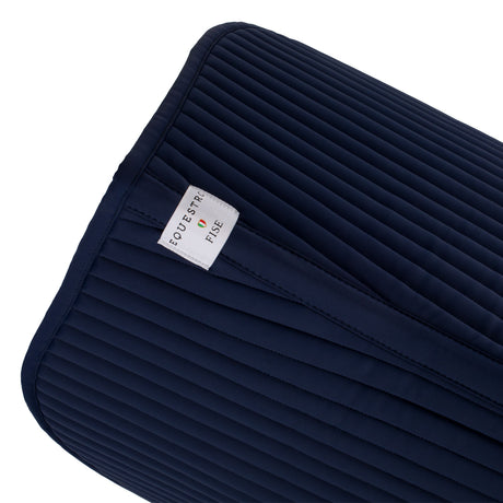 Sottosella salto Equestro X Fise trapuntatura orizzontale e logo ricamato