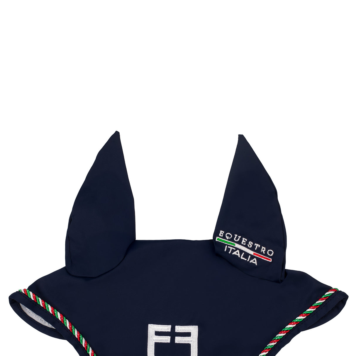 Cuffietta con piping tricolore Equestro X FISE