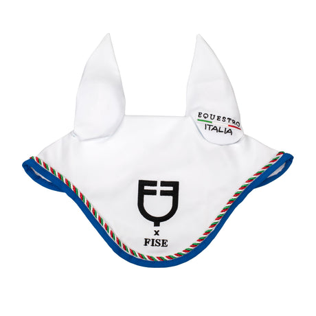 Cuffietta con piping tricolore Equestro X FISE