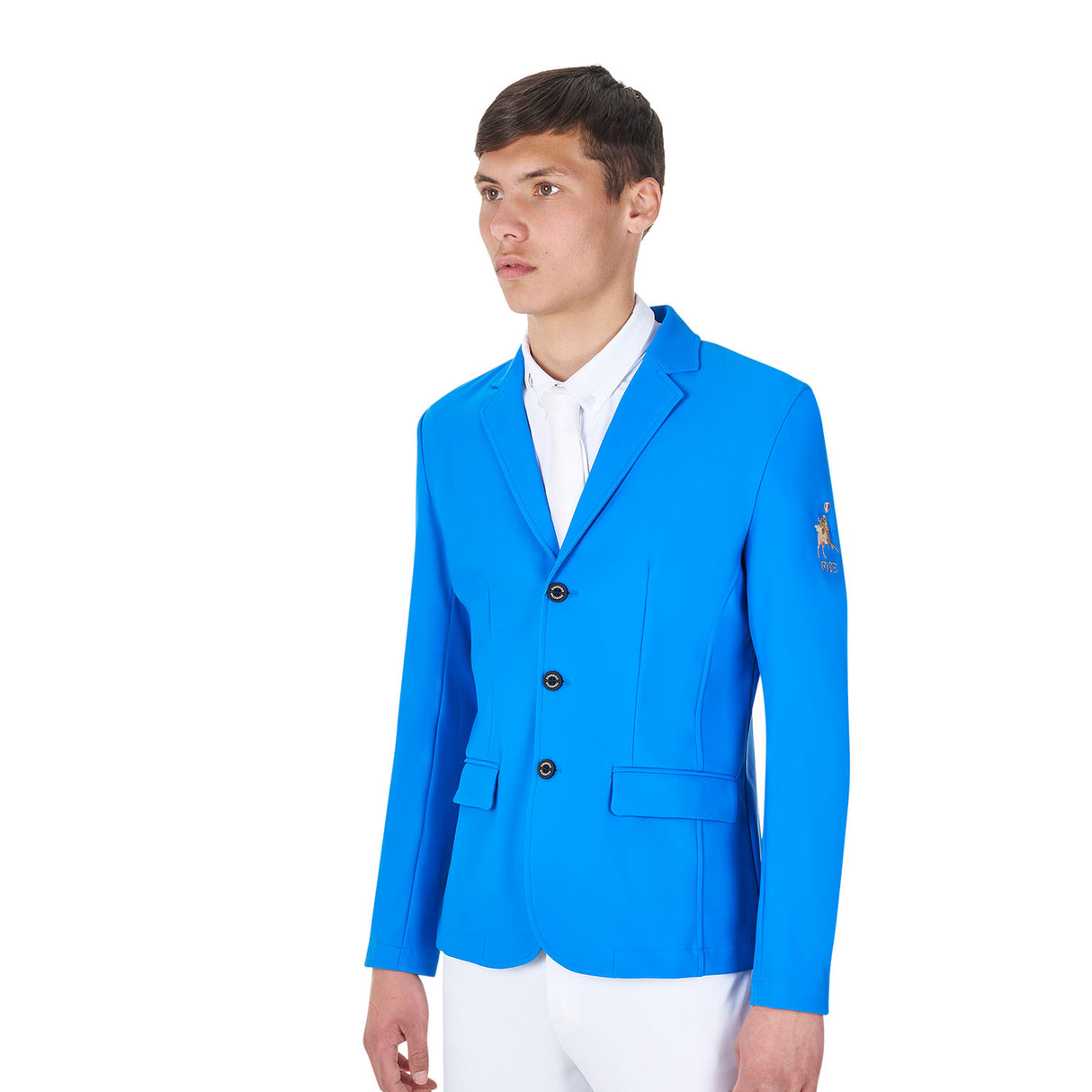 Giacca uomo da concorso tre bottoni Equestro X FISE