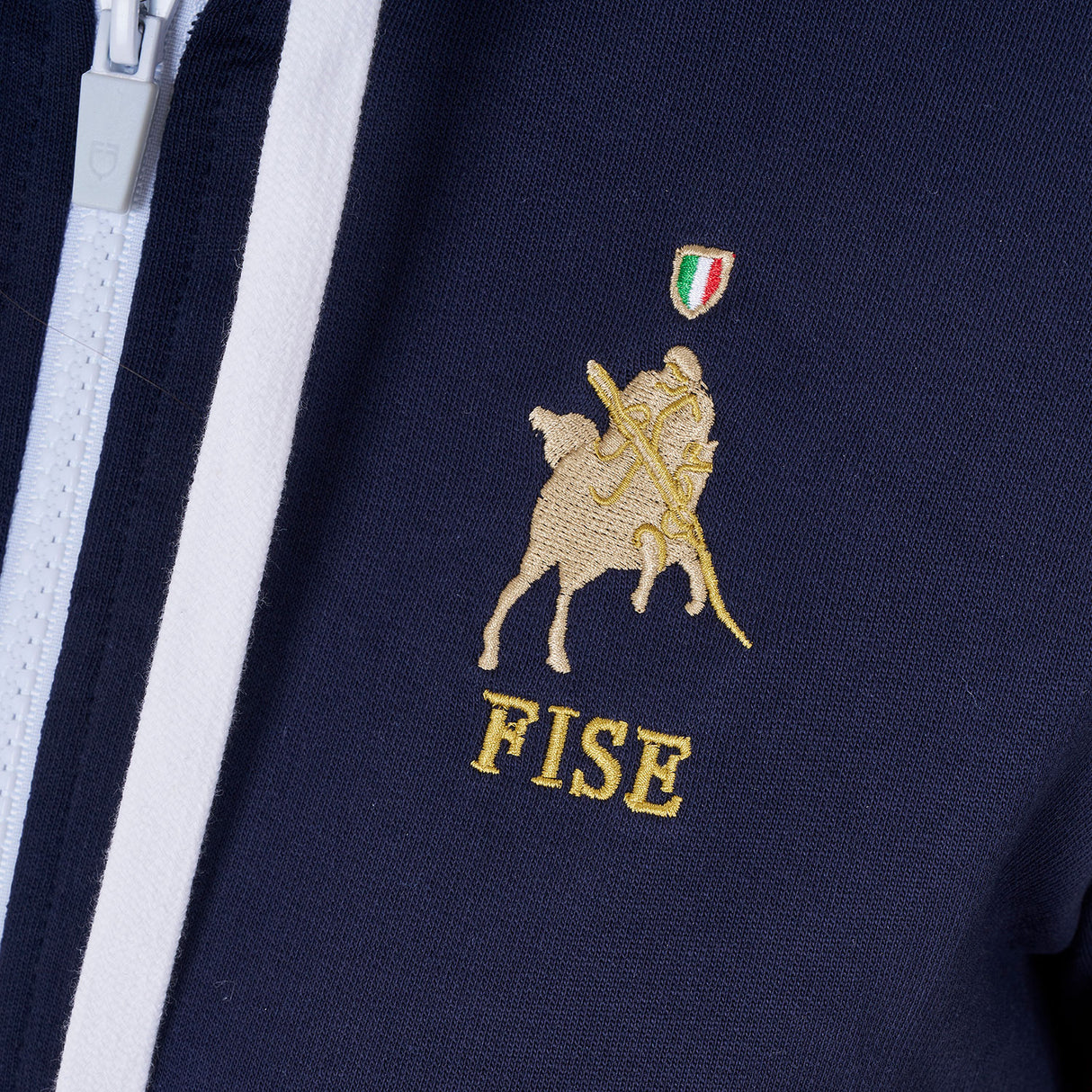 Felpa Unisex con cappuccio Equestro x Fise