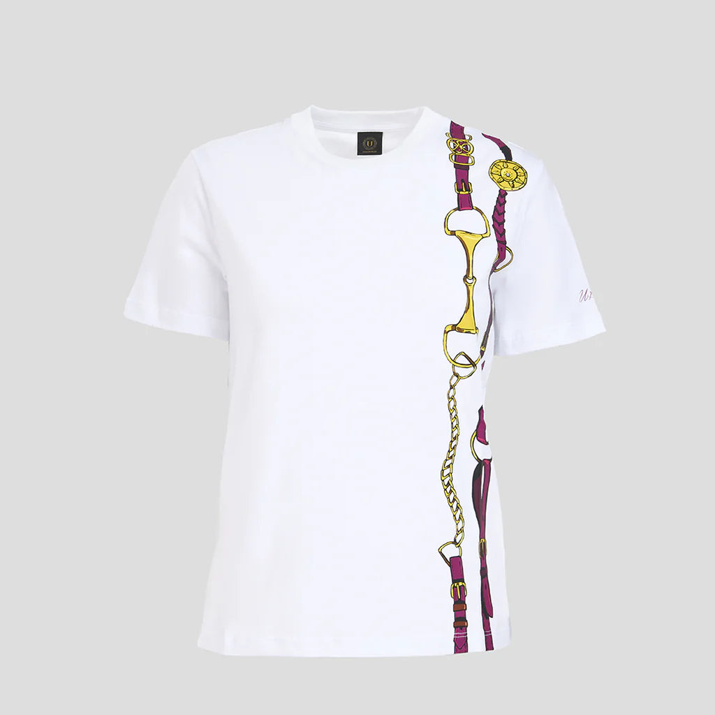 T-shirt tempo libero donna Lapis burgundy Ublack