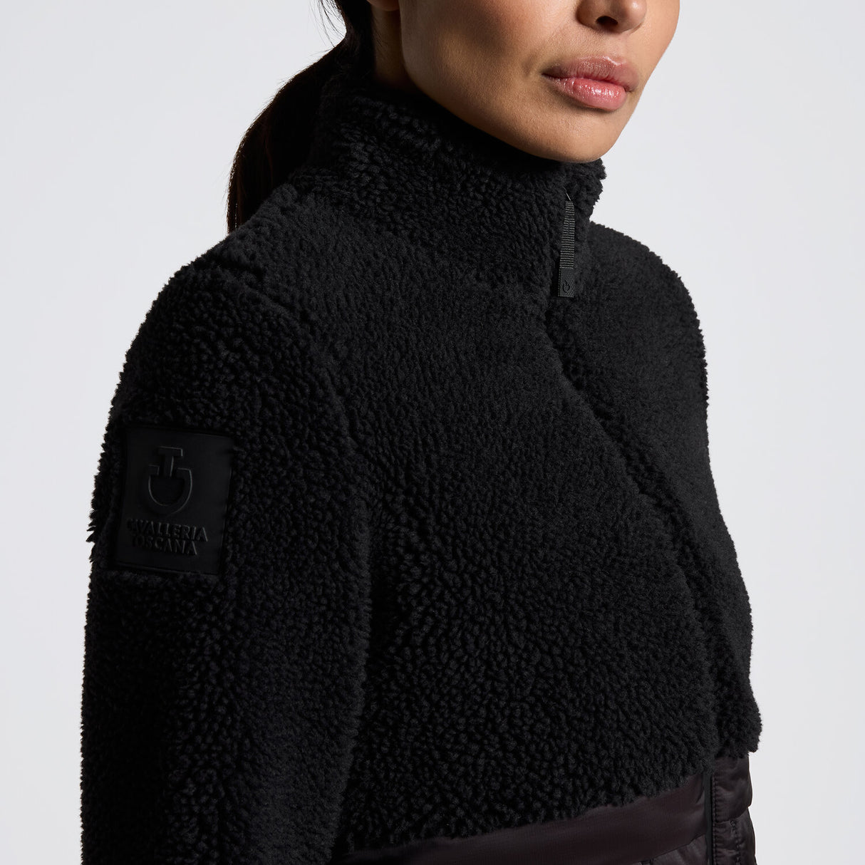 Giacca da Donna Cavalleria Toscana in Pile e Nylon con Zip