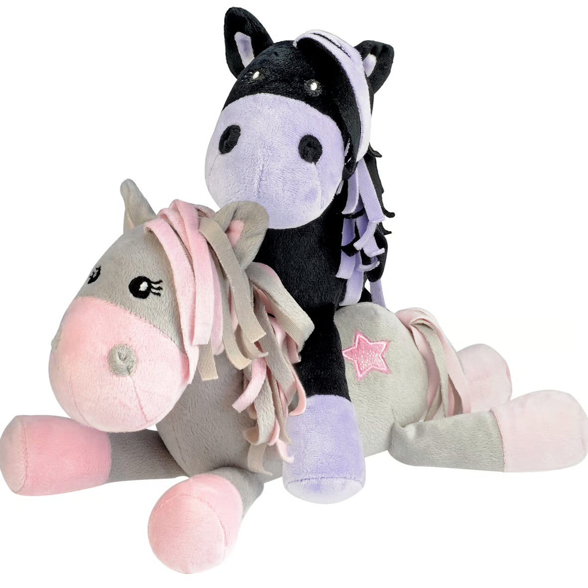 CAVALLINO PELUCHE WHITE STAR