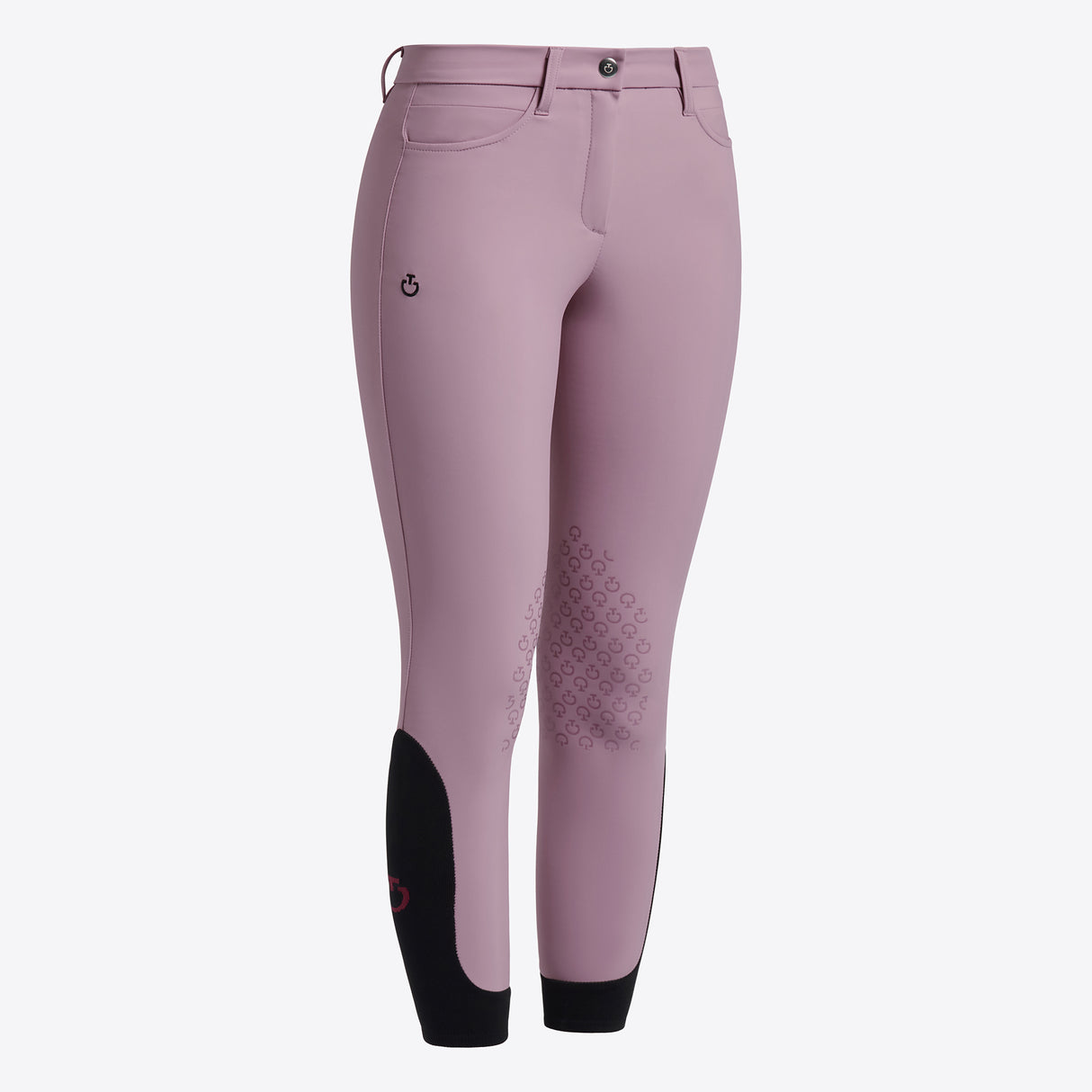 Pantaloni Cavalleria Toscana da bambina jumping grip al ginocchio