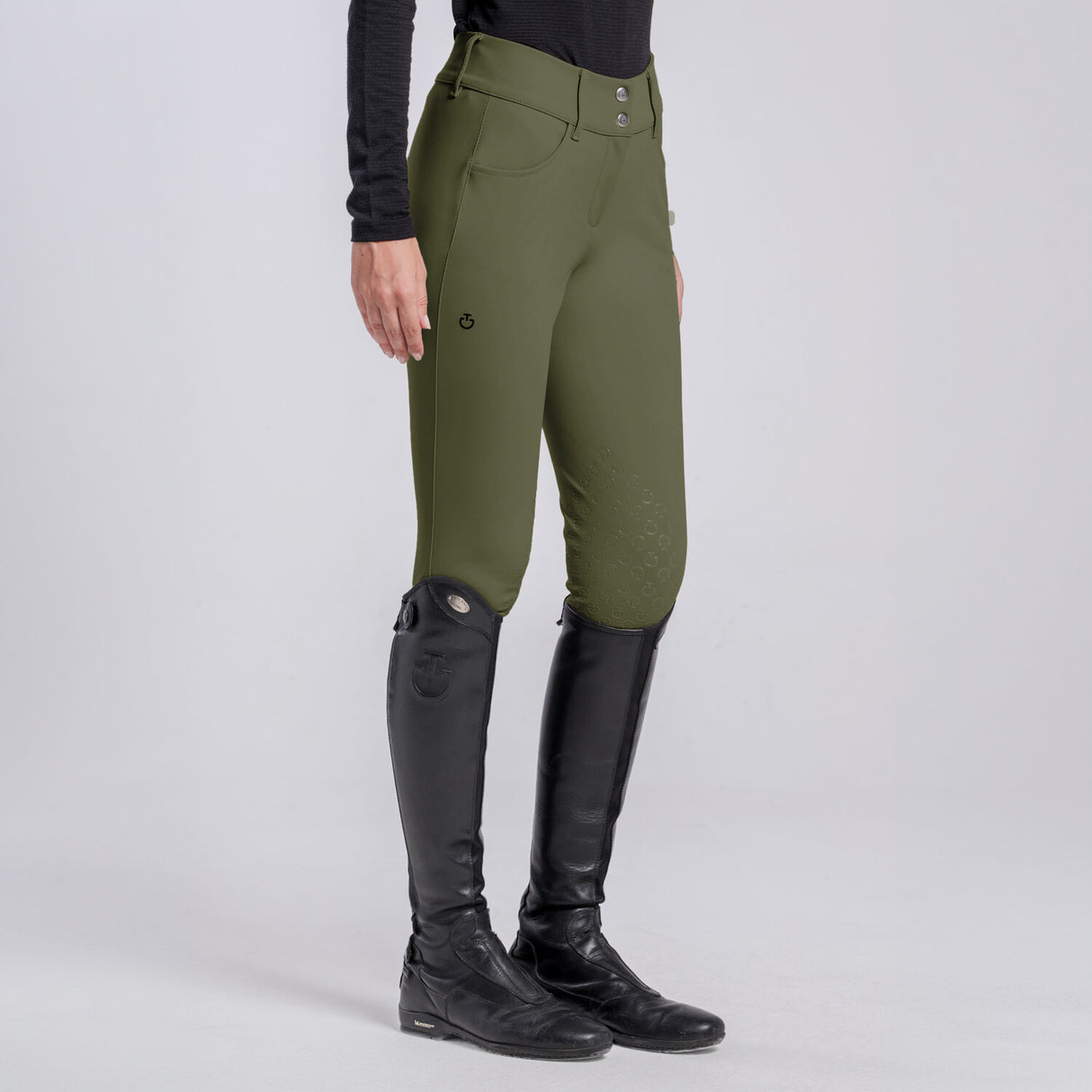 PANTALONI CON GRIP AL GINOCCHIO DA DONNA Cavalleria Toscana