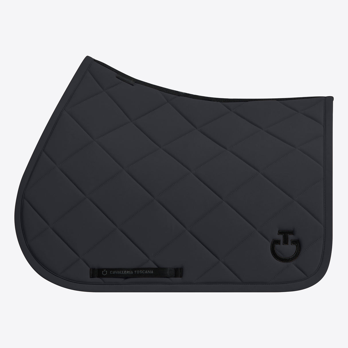 Sottosella e cuffia jumping in jersey trapuntato Cavalleria Toscana grigio