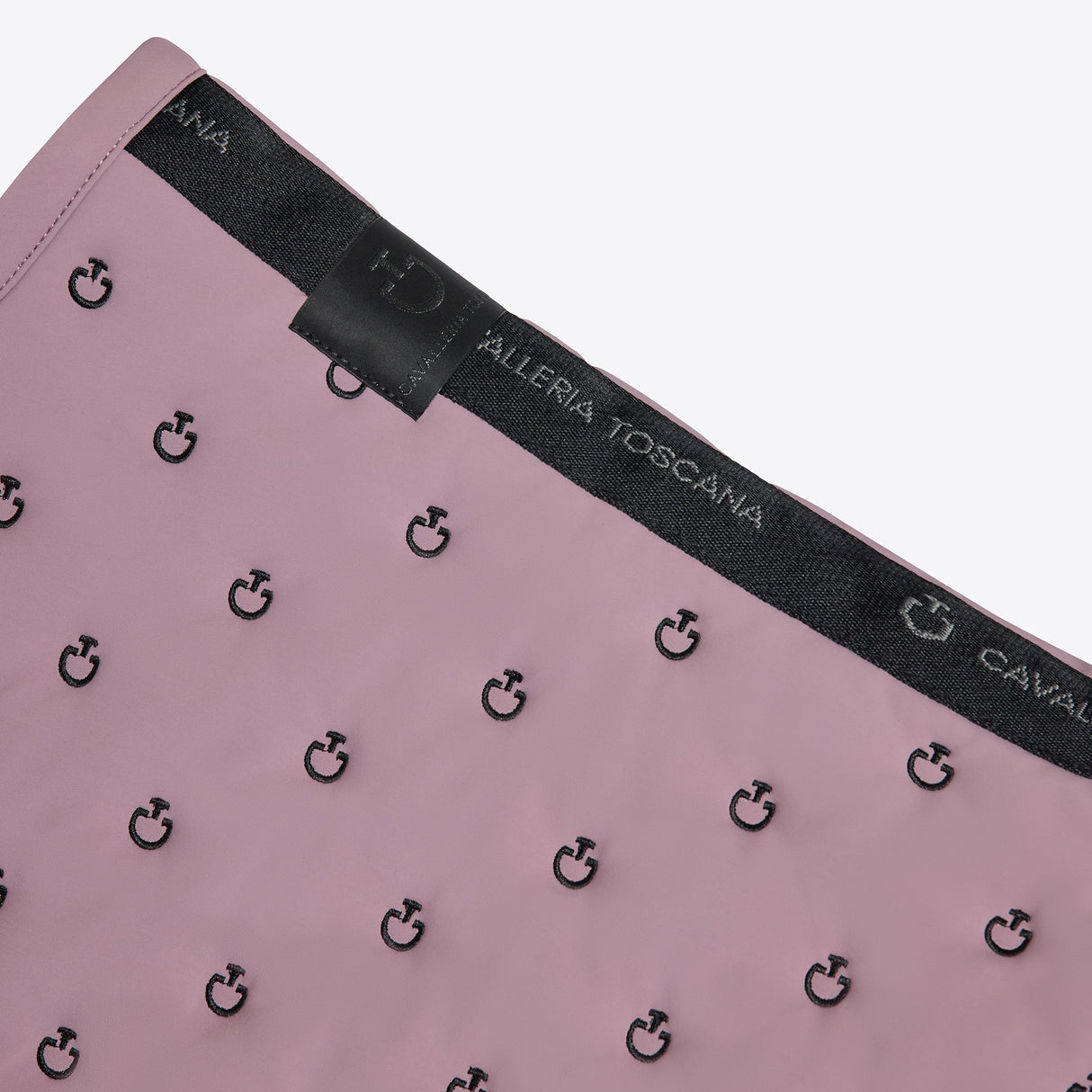 Sottosella da salto Cavalleria Toscana con trapuntatura e micro logo