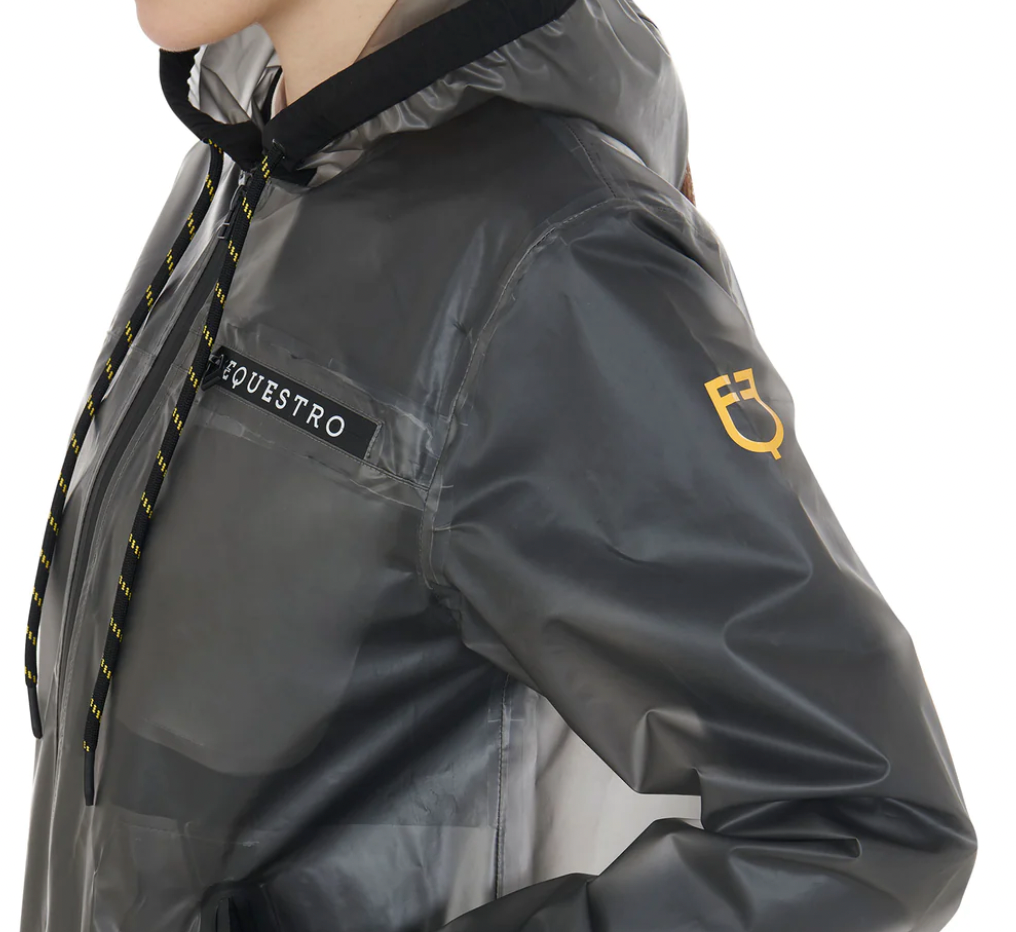Impermeabile donna tecnico trasparente Equestro