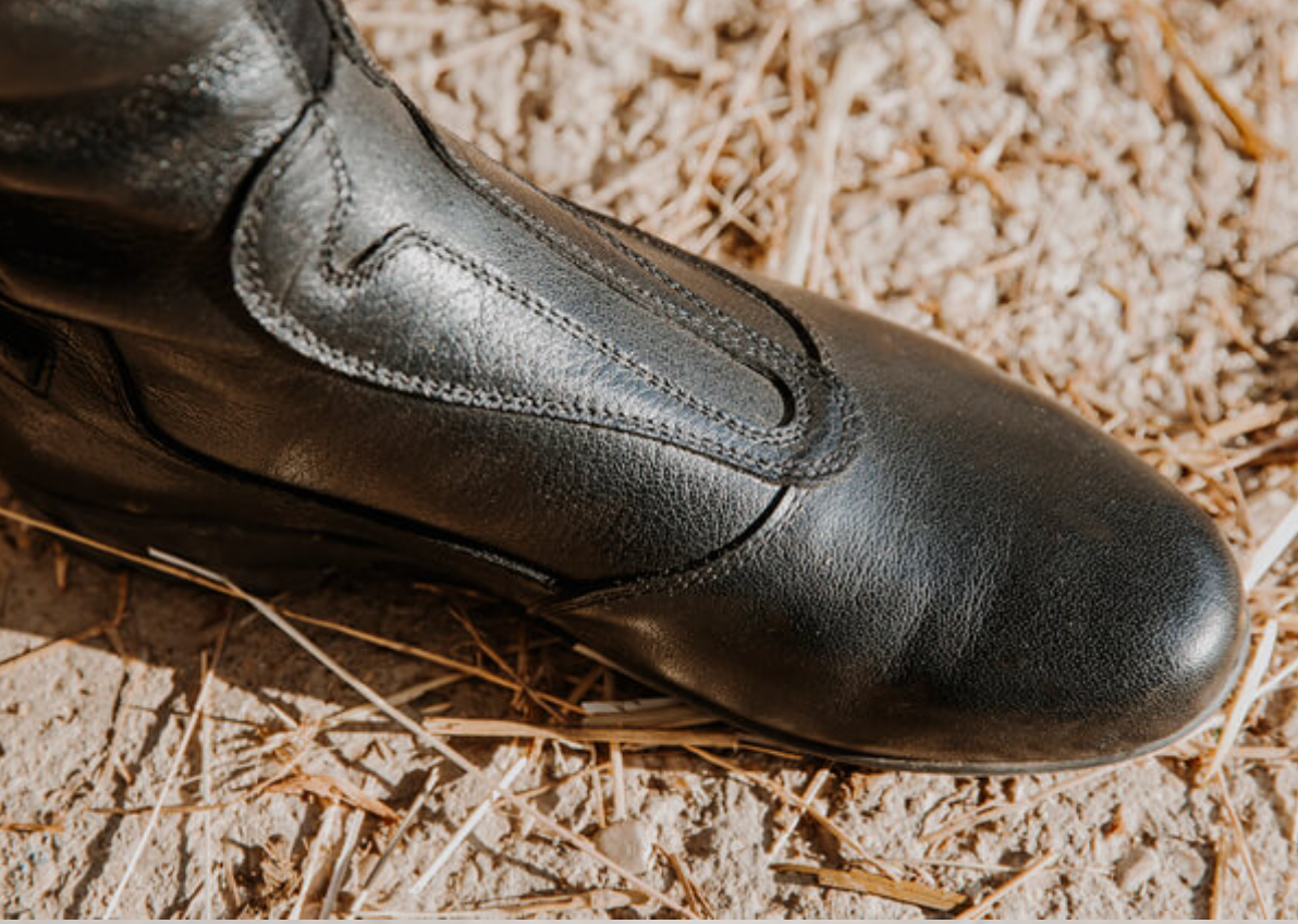 Stivali Parlanti modello K-K nero con suola Michelin