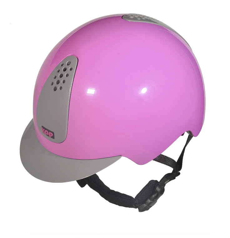 Casco per bambini KEP ITALIA 'KEPPY' ROSA E GRIGIO