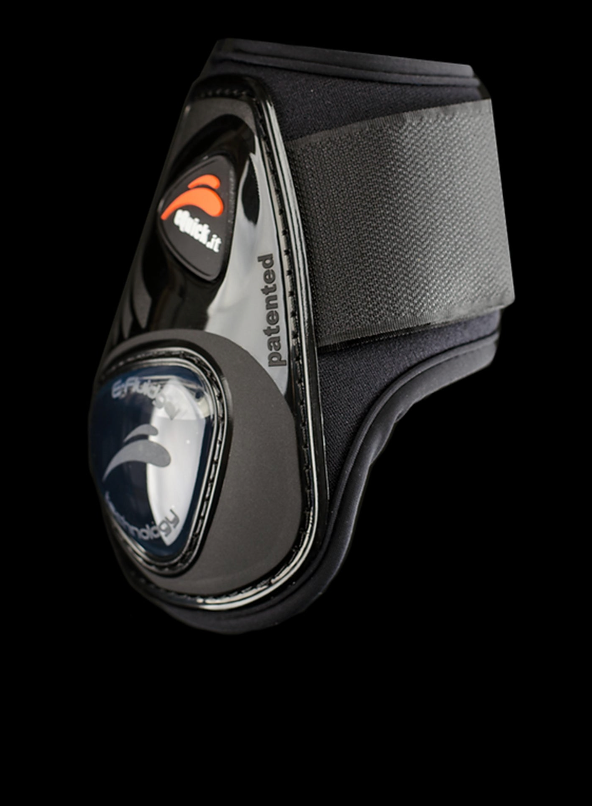 Paranocche eShock Rear Legend Velcro nere