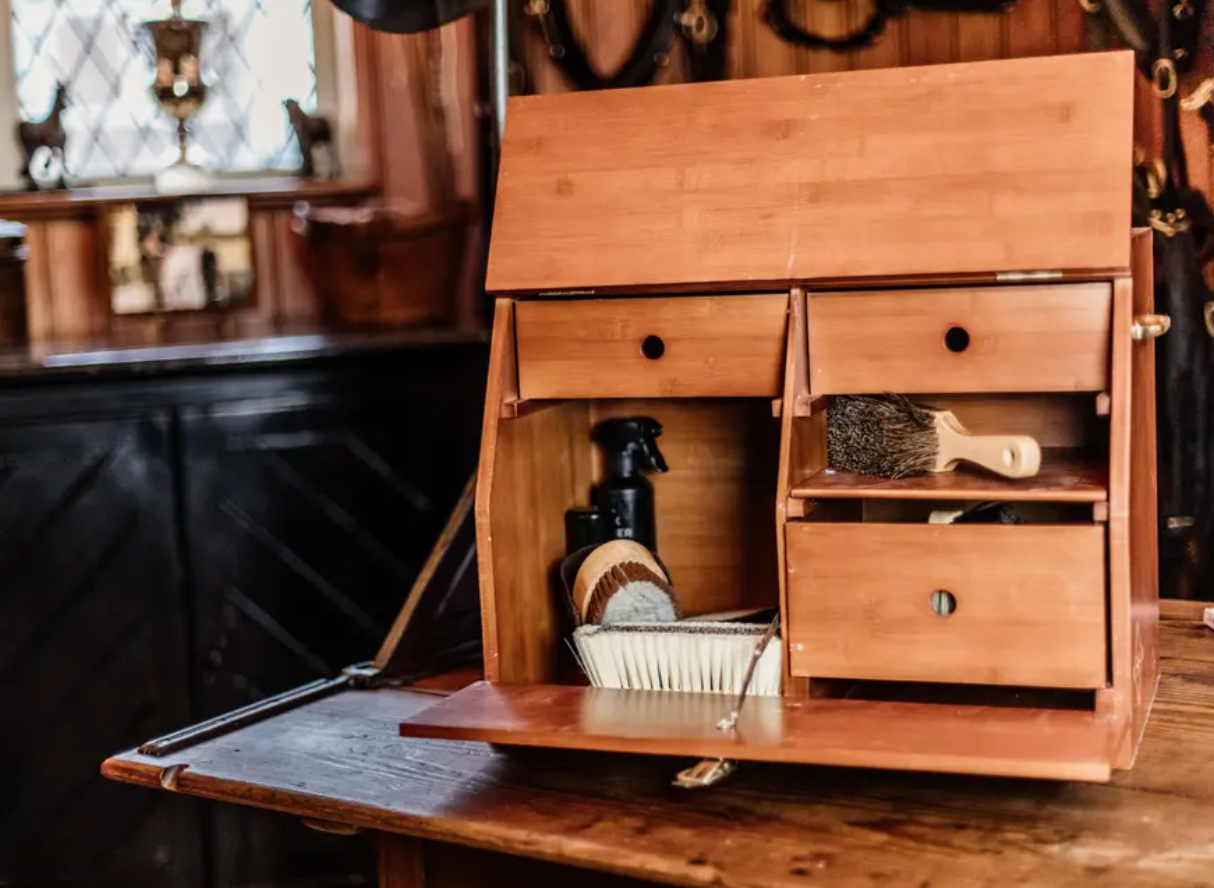 Bauletto (spazzole escluse )  in legno porta oggetti Kentucky