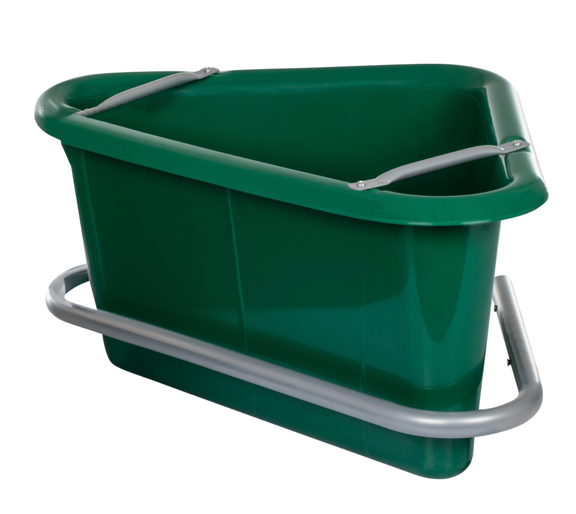 Mangiatoia con telaio metallico e maniglia