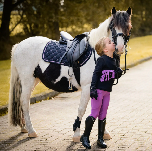 Riding tights Lize Junior full grip Qhp