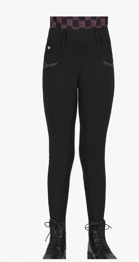 Riding tights Lize Junior full grip Qhp