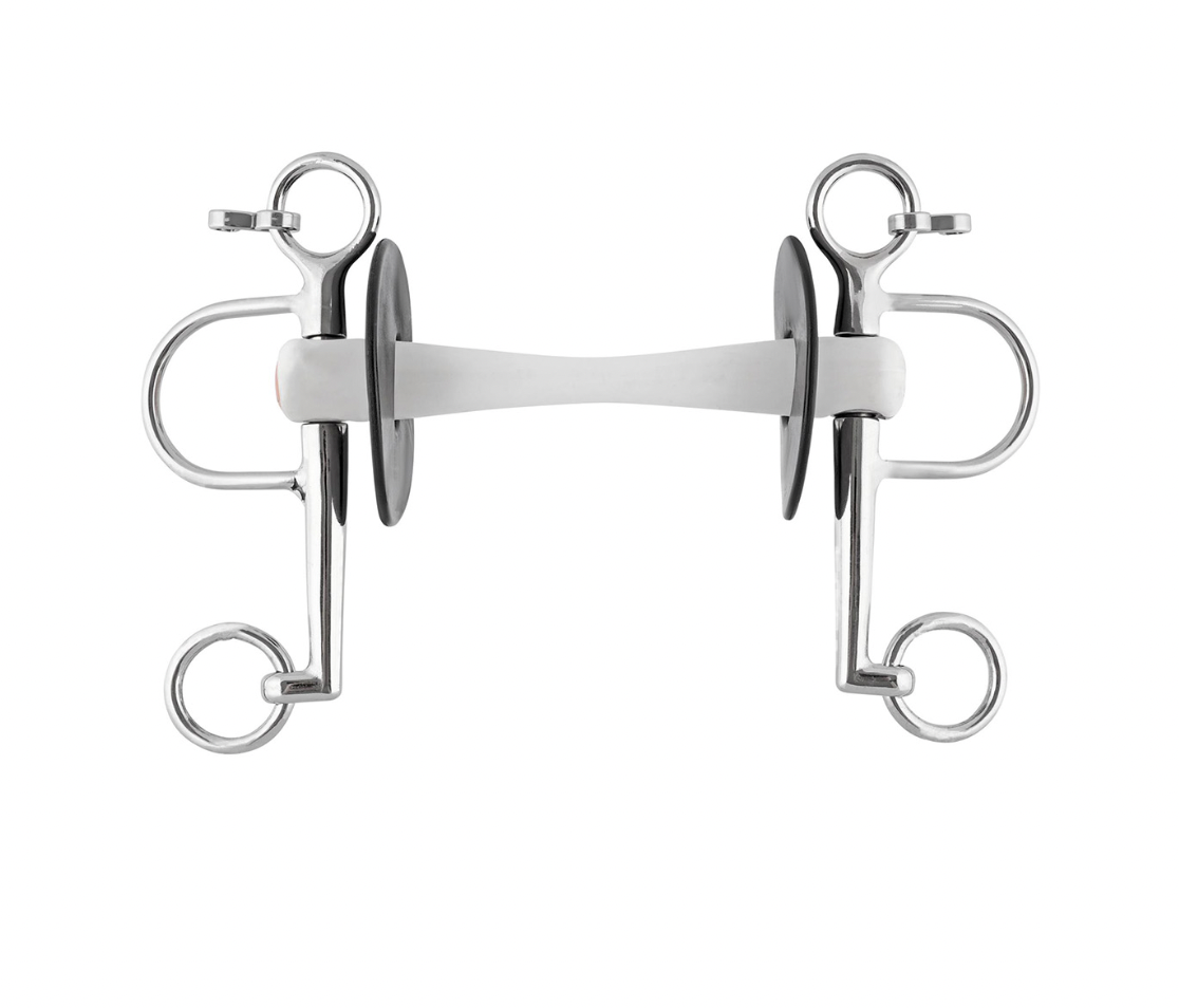 NATHE PELHAM 20MM FLEX MULLEN MOUTH LONG CHEEKS