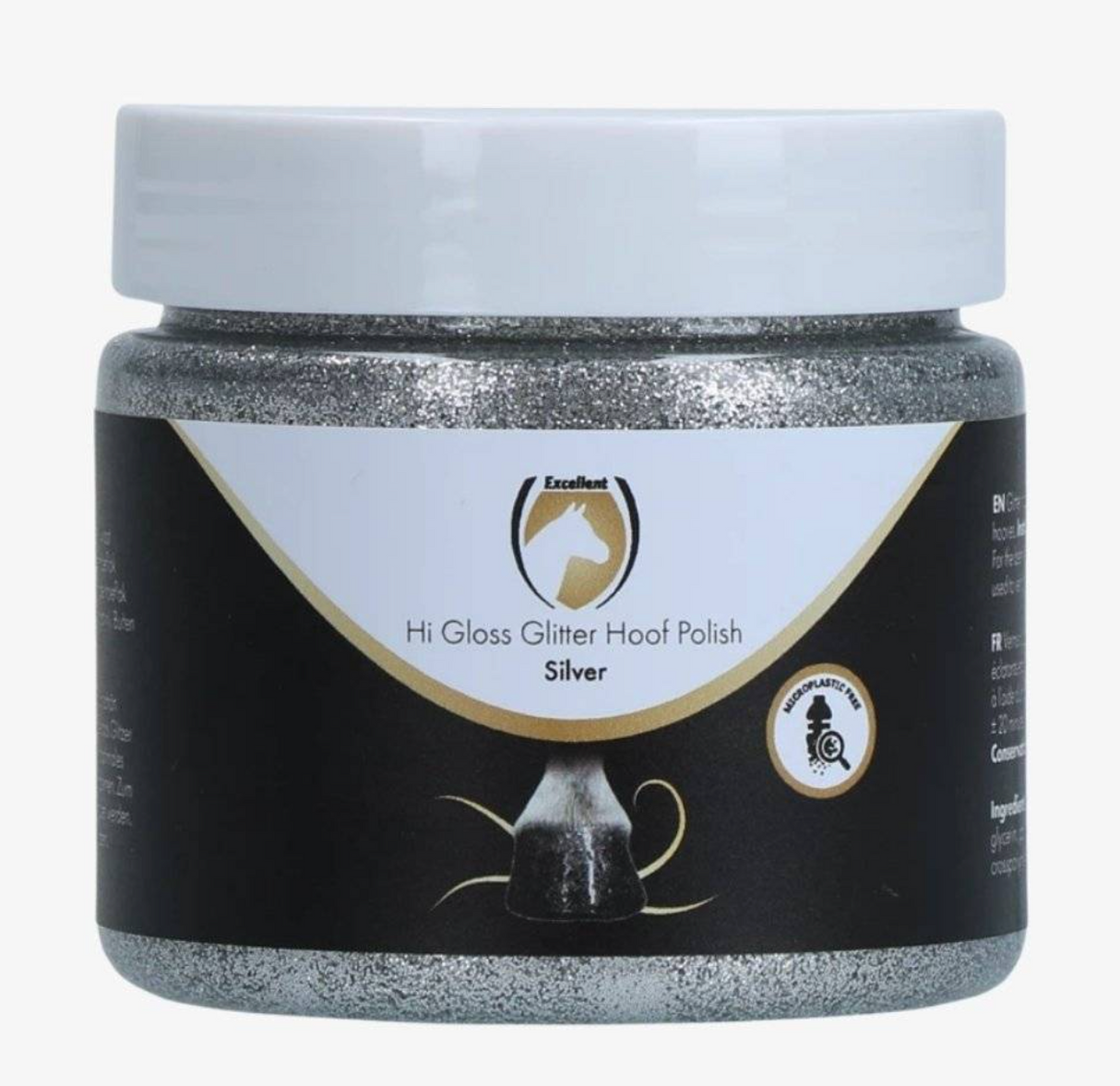 Hi Gloss Glitter Smalto per Zoccoli 150ml Excellent Horse