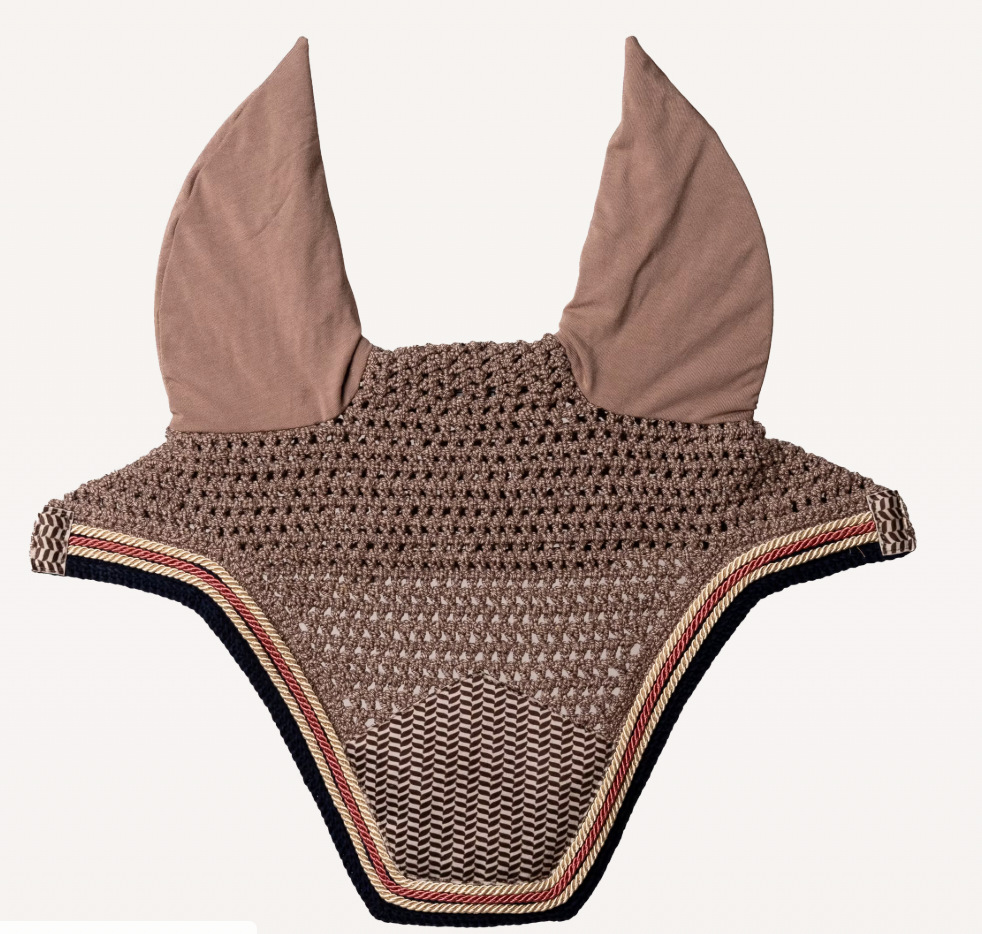 Saddle Pad Pied-de-Poule Jumping con cuffia Kentucky