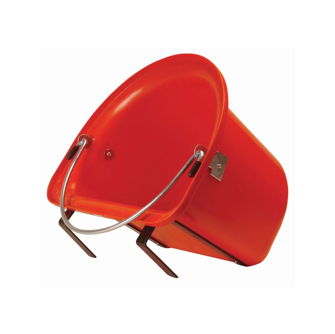 Mangiatoia in plastica con manico e staffe in metallo 12 L