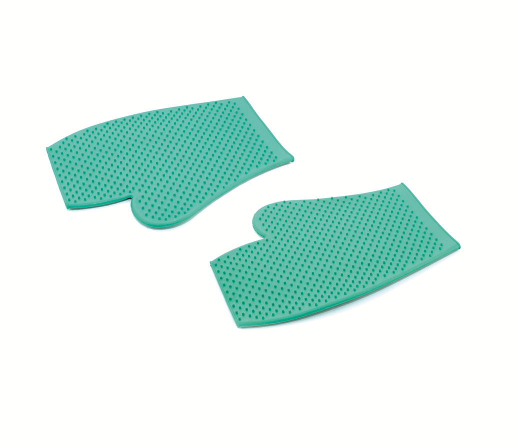 Guanto Striglia in gomma