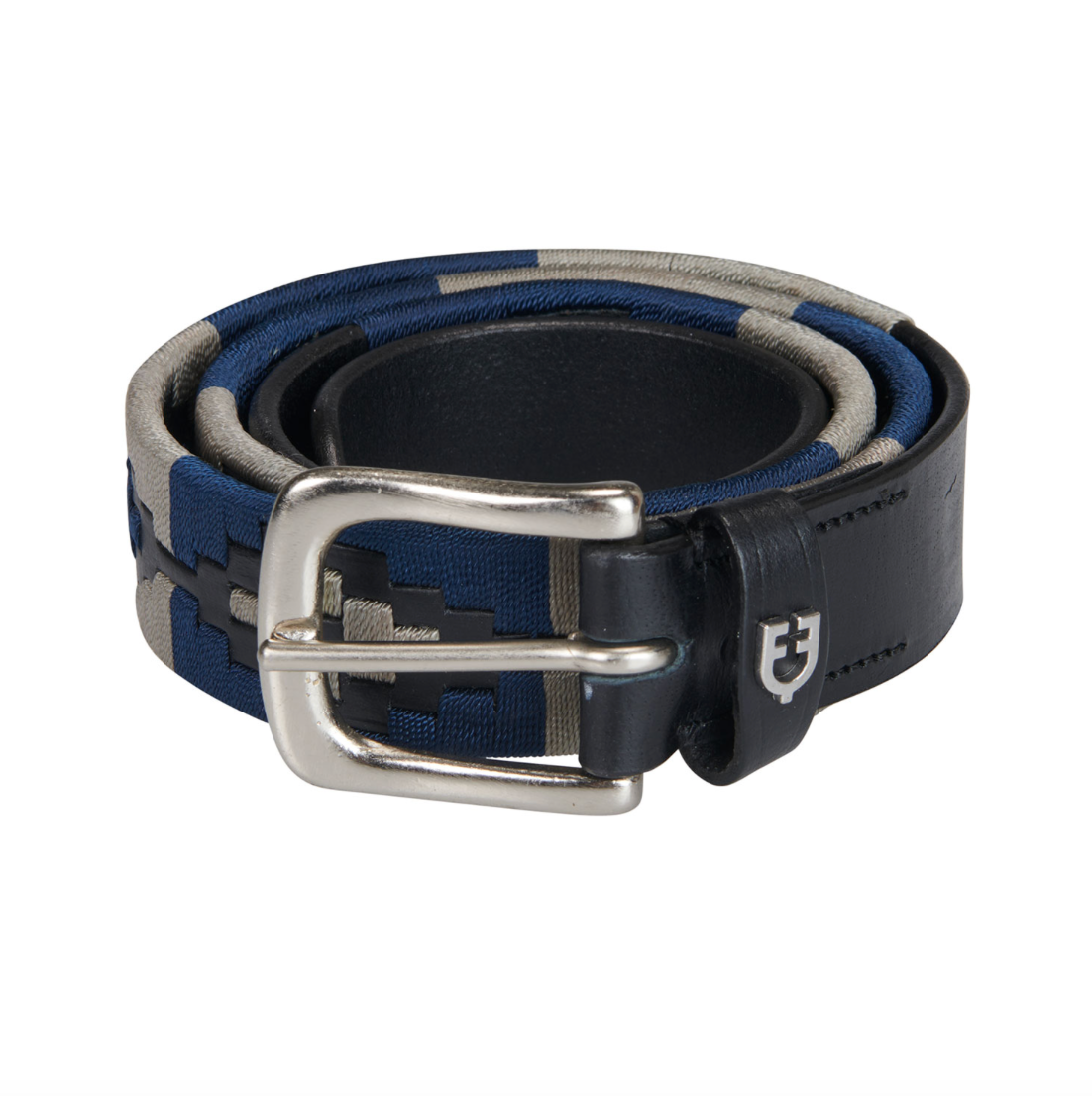 Cintura in cuoio con motivo Southwest Equestro