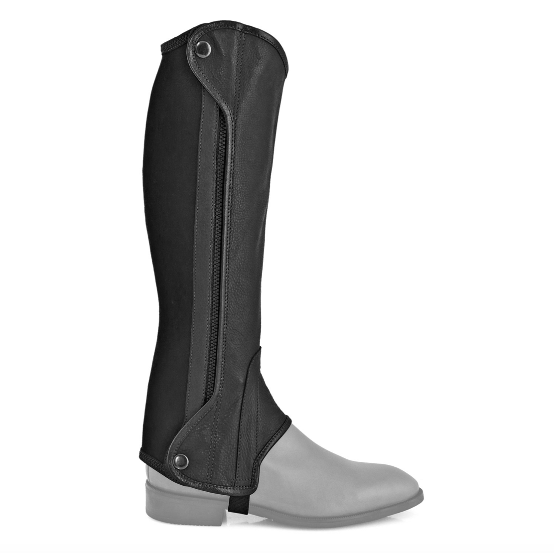 Ghette modello Chester in cuoio nero Equestro