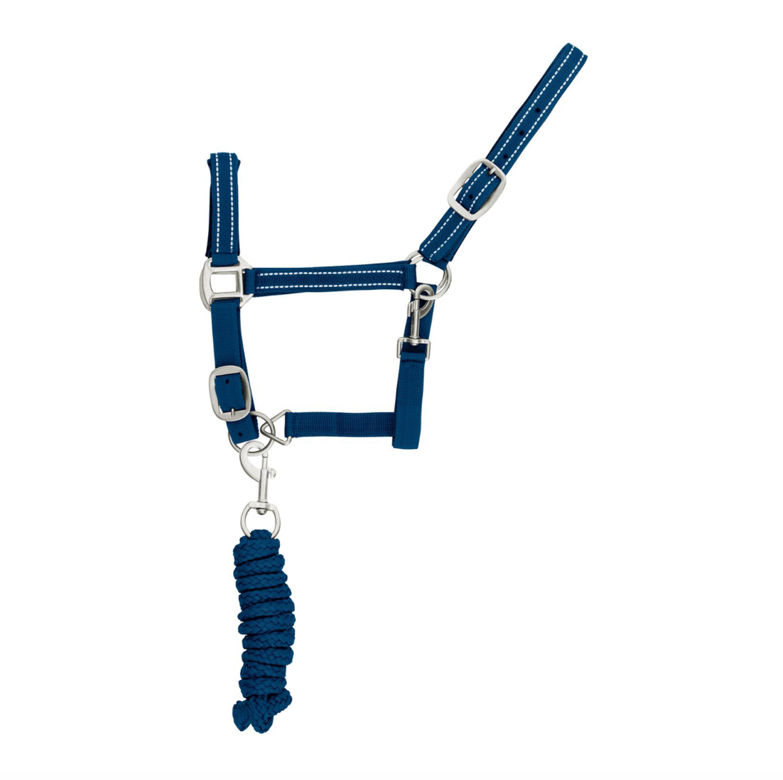 Cavezza nylon con lunghina modello Reflective