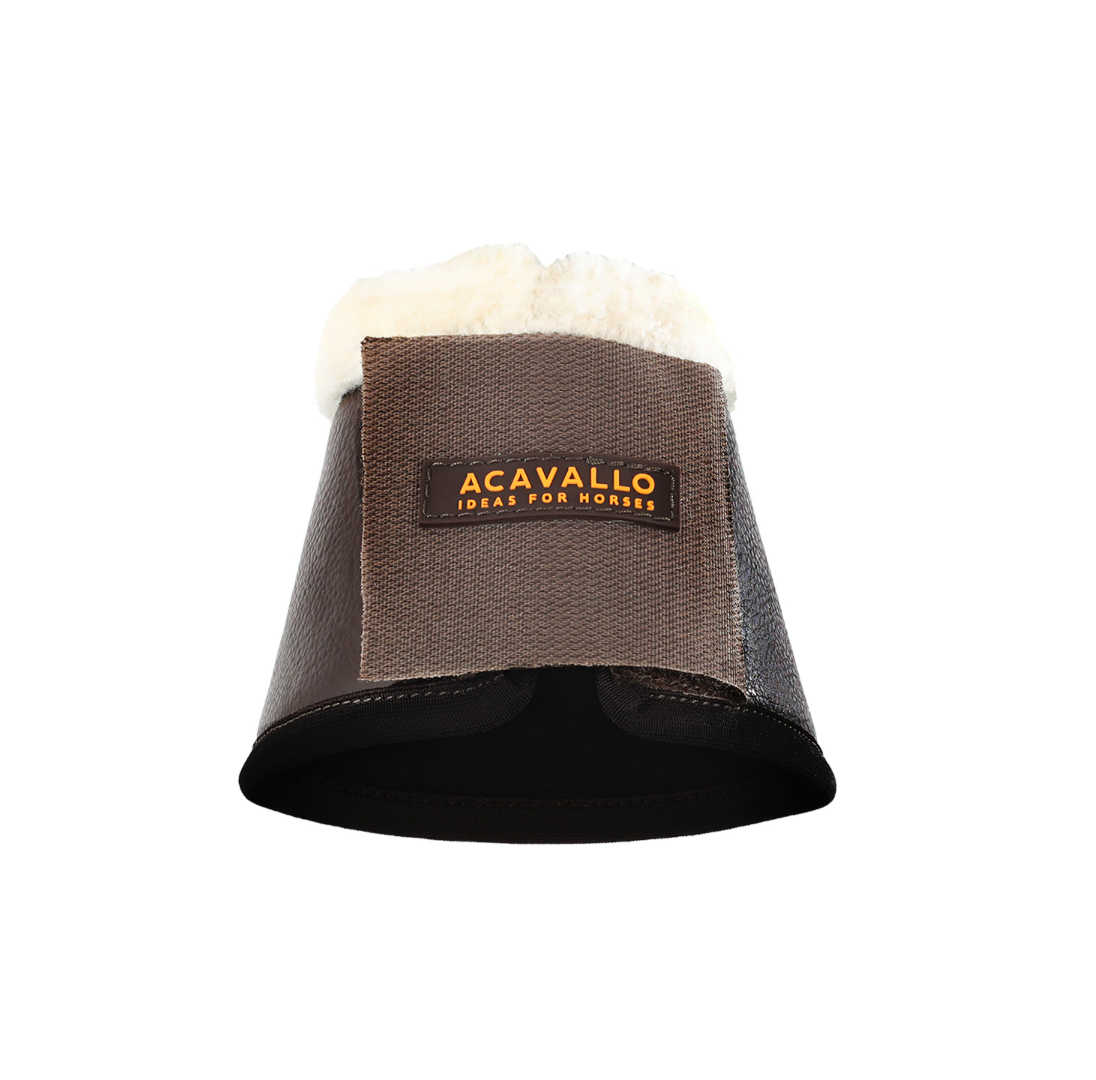 Paraglomi Acavallo con pelliccia marroni