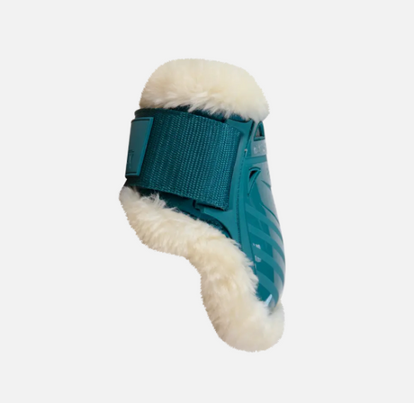 Paranocche vegan per cavalli giovani in pelle di pecora Kentucky