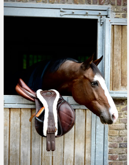 Sottopancia a caramella con pelliccia Kentucky nero
